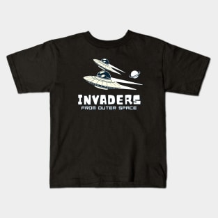 Invaders From Outer Space Kids T-Shirt